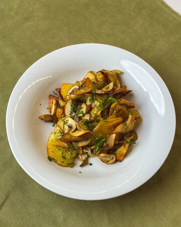 Картошка по-домашнему с грибами