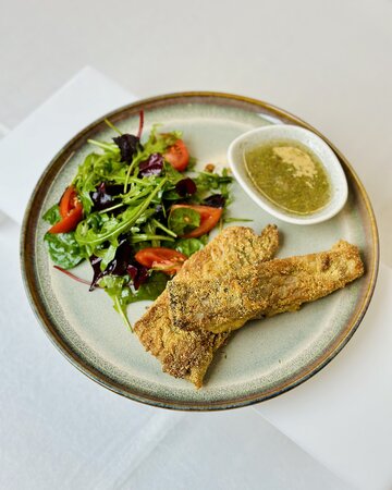 Карп жареный